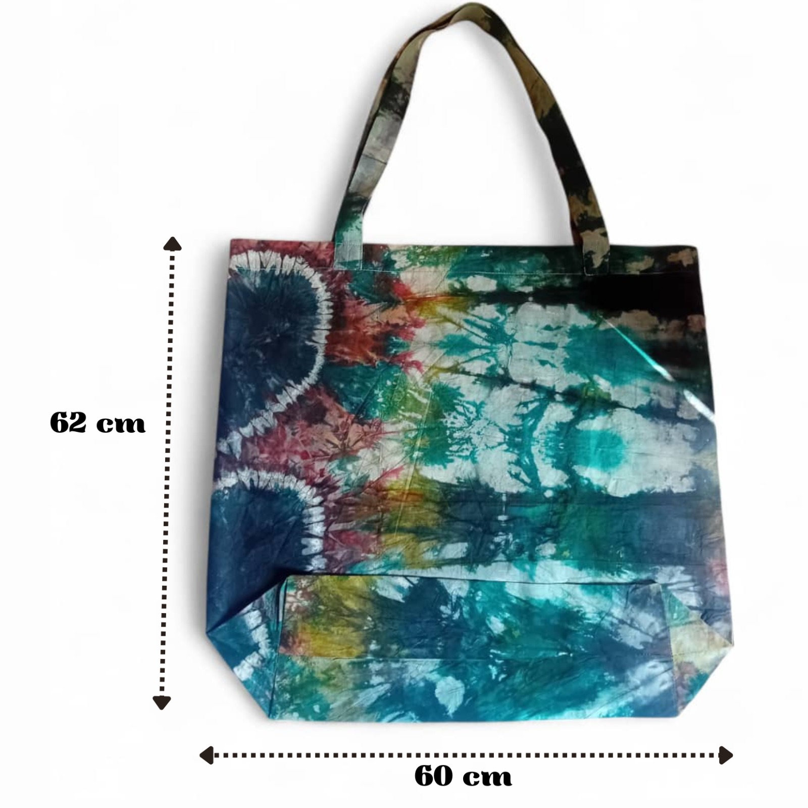 Sac de courses Pagne Batik Multicolore